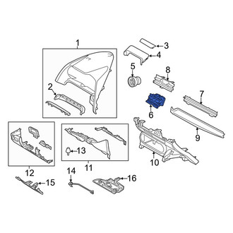 Toyota OE - Dashboard Air Vent