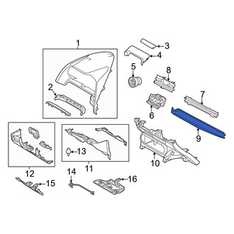 Toyota OE - Upper Instrument Panel Trim Panel