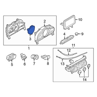 Toyota OE - Instrument Panel Lens