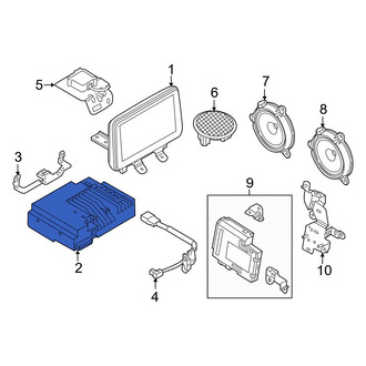 Toyota OE - Radio Control Unit