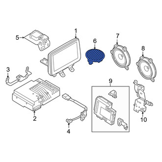 Toyota OE - Rear Speaker