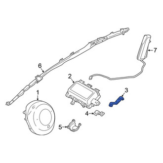 Toyota OE - Right Instrument Panel Air Bag Bracket