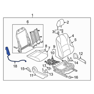 Toyota OE - Left Seat Air Bag
