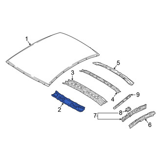 Toyota OE - Front Roof Header Panel