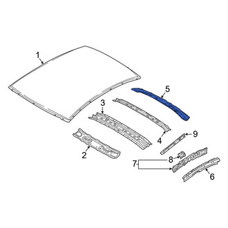 Toyota OE - Rear Roof Header Panel