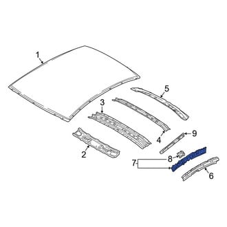 Toyota OE - Left Inner Roof Side Rail