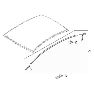 Toyota OE - Roof - Exterior Trim