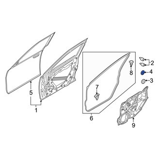 Toyota OE - Front Door Plug