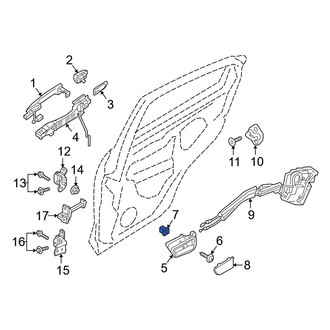 Toyota OE - Interior Door Handle Grommet