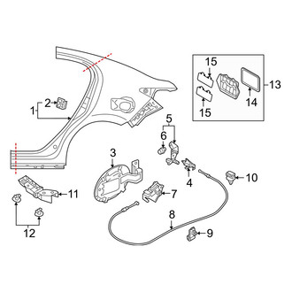 Toyota OE - Quarter Panel & Components