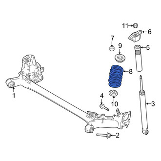 Toyota OE - Rear Coil Spring