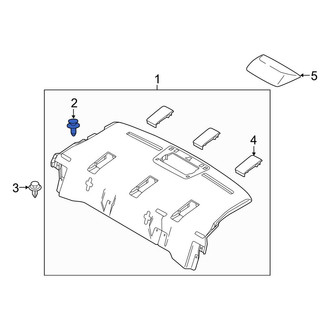 Toyota OE - Door Interior Trim Panel Retainer