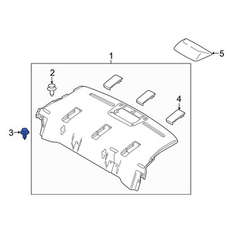 Toyota OE - Door Interior Trim Panel Retainer