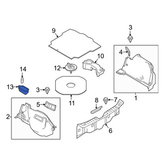 Toyota OE - Rear Cargo Area Light