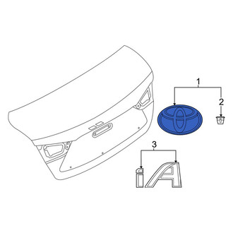 Toyota OE - Rear Deck Lid Emblem