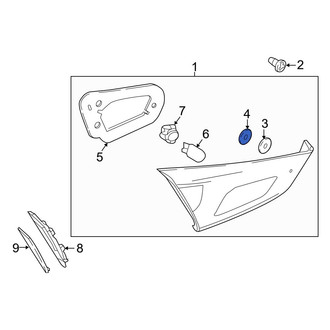 Toyota OE - Back Up Light Assembly Washer