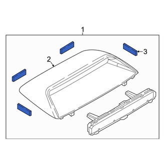 Toyota OE - Center High Mount Stop Light Bezel Insulator