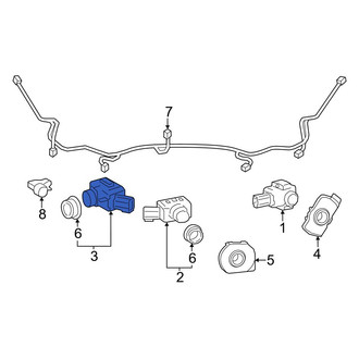 Toyota OE - Front Center Parking Aid Sensor