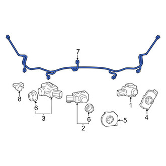 Toyota OE - Front Parking Aid System Wiring Harness