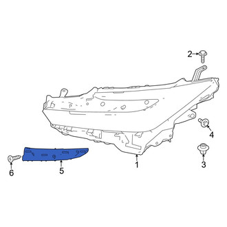 Toyota OE - Left Headlight Bracket
