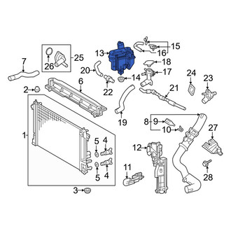 Toyota OE - Engine Coolant Reservoir
