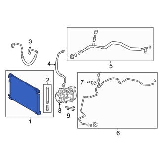 Toyota OE - A/C Condenser
