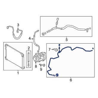 Toyota OE - A/C Refrigerant Liquid Hose