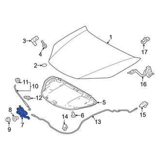 Toyota OE - Front Hood Latch
