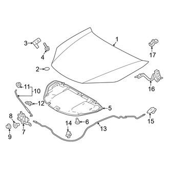 Toyota OE - Hood & Components