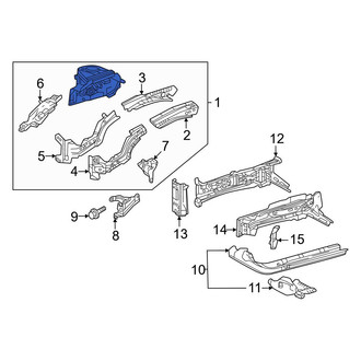 Toyota OE - Front Left Fender Apron Assembly