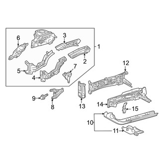 Toyota OE - Fender - Structural Components & Rails