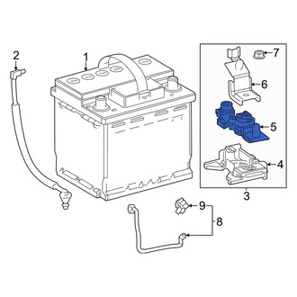 Toyota OE - Battery Cable Terminal End