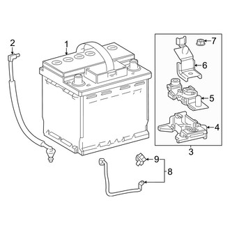 Toyota OE - Electrical - Battery (Conventional)