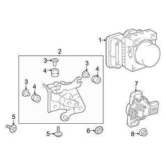 Toyota OE - Electrical - ABS Components