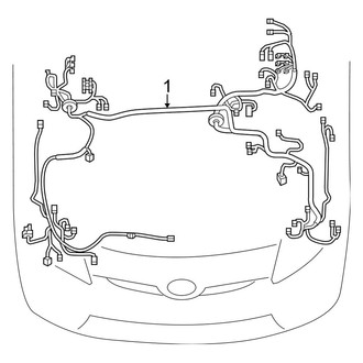 Toyota OE - Electrical - Wiring Harness