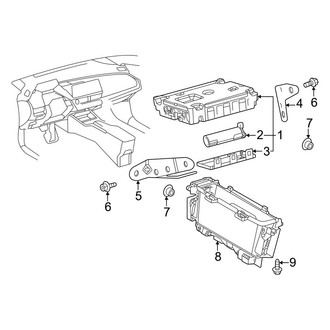Toyota OE - Electrical - Communication System Components