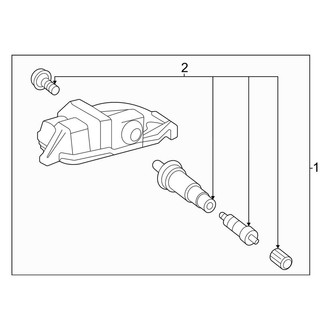 Toyota OE - Electrical - Tire Pressure Monitor Components