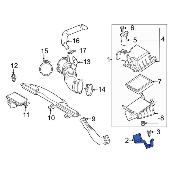 Air Cleaner Bracket