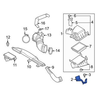 Toyota OE - Air Cleaner Bracket