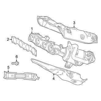 Toyota OE - Exhaust System - Manifold