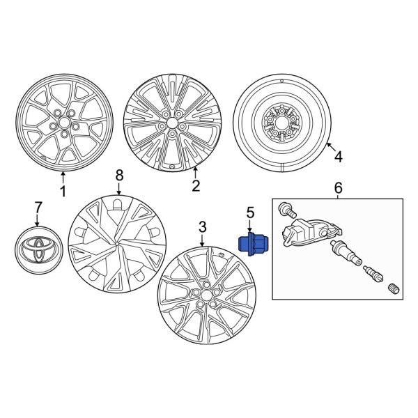 Wheel Lug Nut