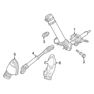 Toyota OE - Steering Column Assembly