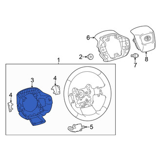 Toyota OE - Steering Wheel Trim