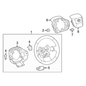 Toyota OE - Steering Wheel & Trim