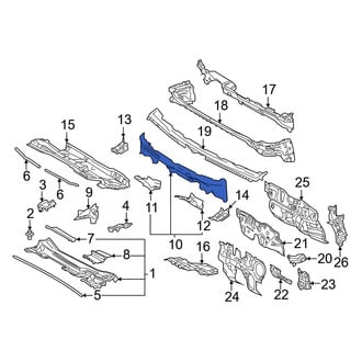 Toyota OE - Center Lower Cowl Panel