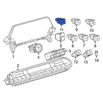 Toyota OE - Headlight Switch