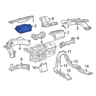 Toyota OE - Front Lower Windshield Defroster Nozzle