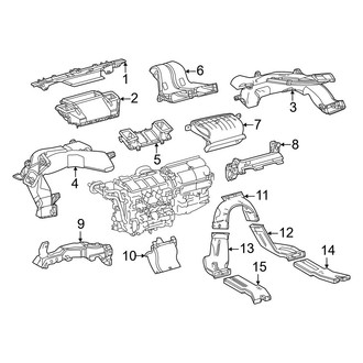 Toyota OE - Instrument Panel - Ducts