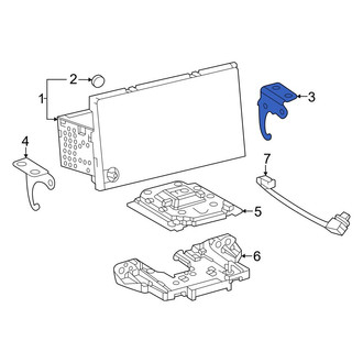 Toyota OE - Right GPS Navigation System Bracket
