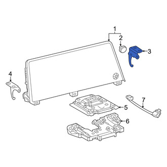 Toyota OE - Right GPS Navigation System Bracket